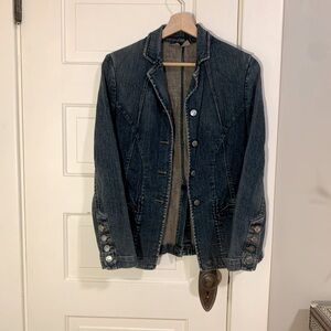 Piazza Sempione Denim Blazer
